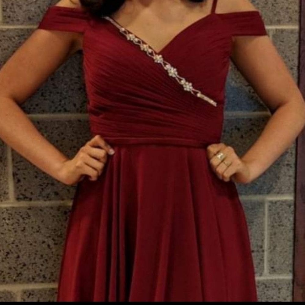 Cold shoulder Cocktail dress